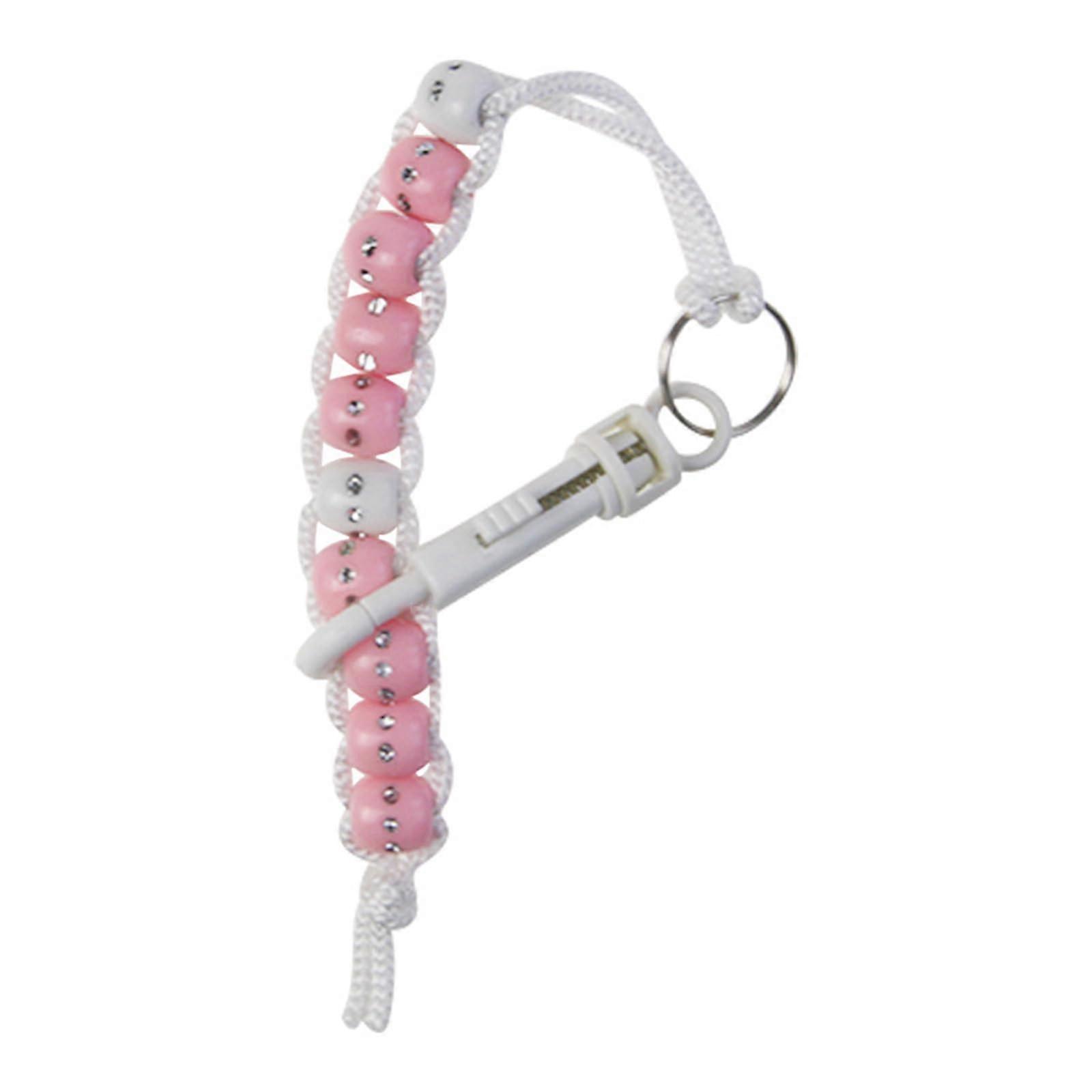 Golf Score Counter with Clip for Accurate Stroke Tracking, Durable Braided Nylon Beads