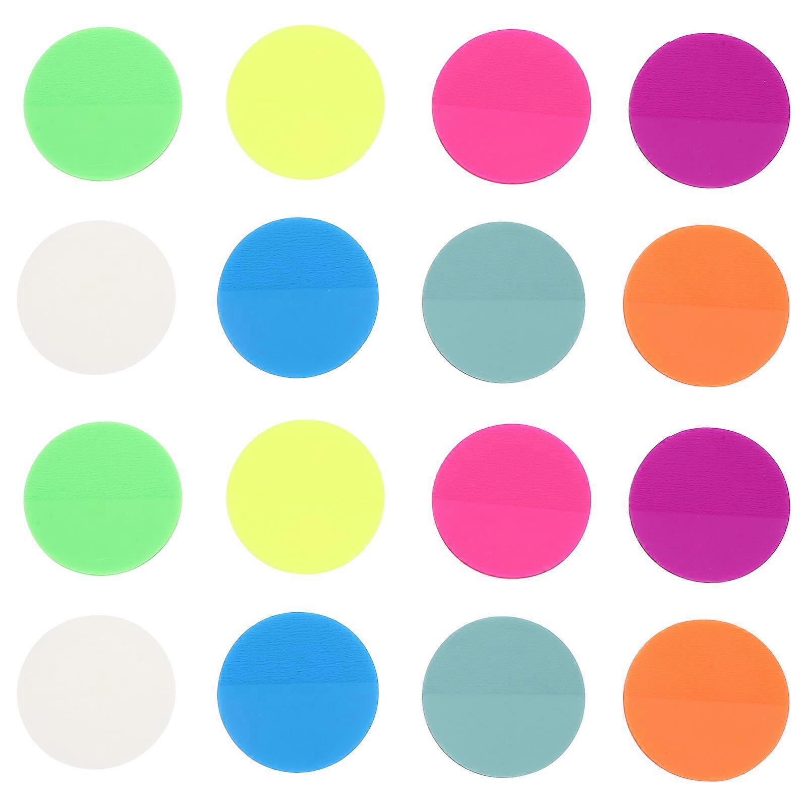 Round Note Pads Self Stick Memo Label 2000 Sheets for Office Use