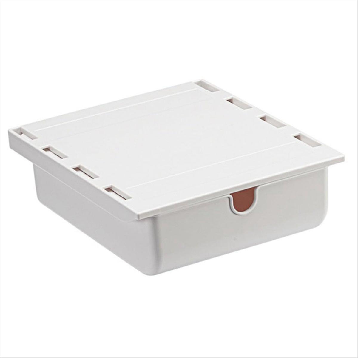 Hidden Under-Desk Storage Box Drawer Storage Box