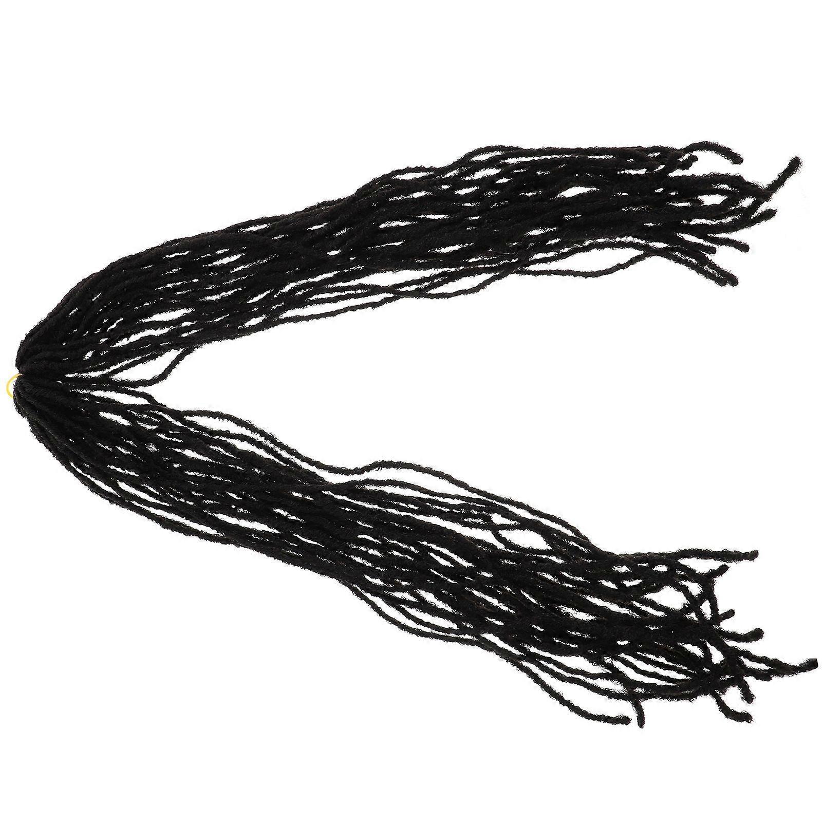 Double Ended Dreadlock Extensions Dreadlock Extension for Decoration Lightweight