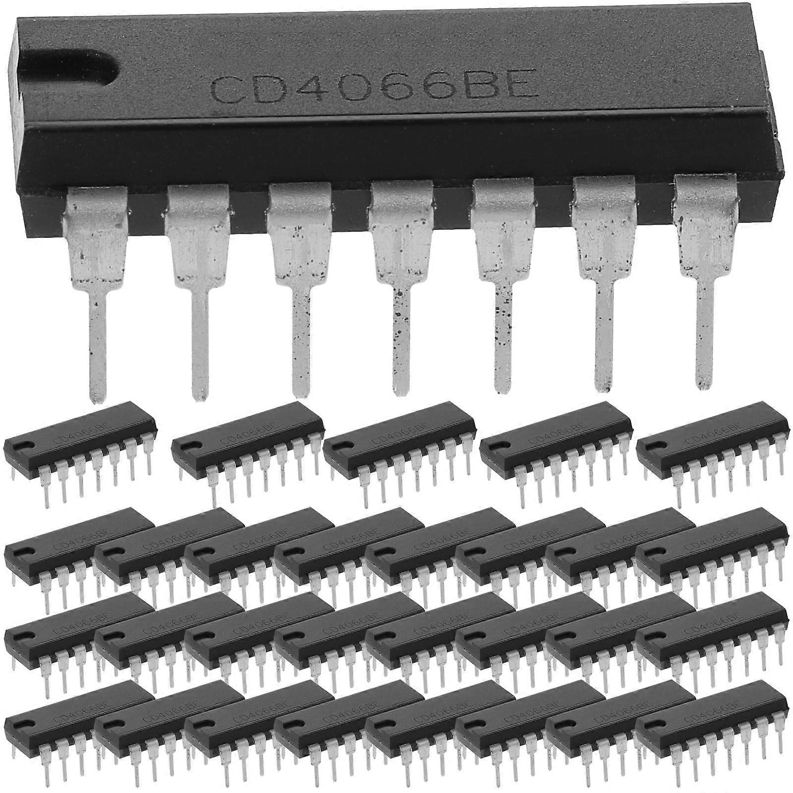 Quad Bilateral Analog Logic Ic Chip for Signal 30Pcs Kit