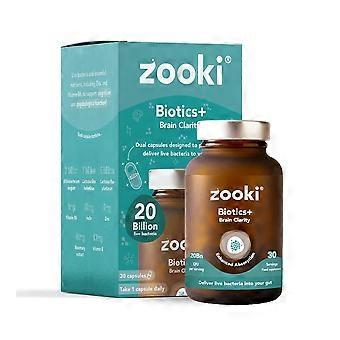 Zooki Biotics+ Brain Clarity 30 capsules