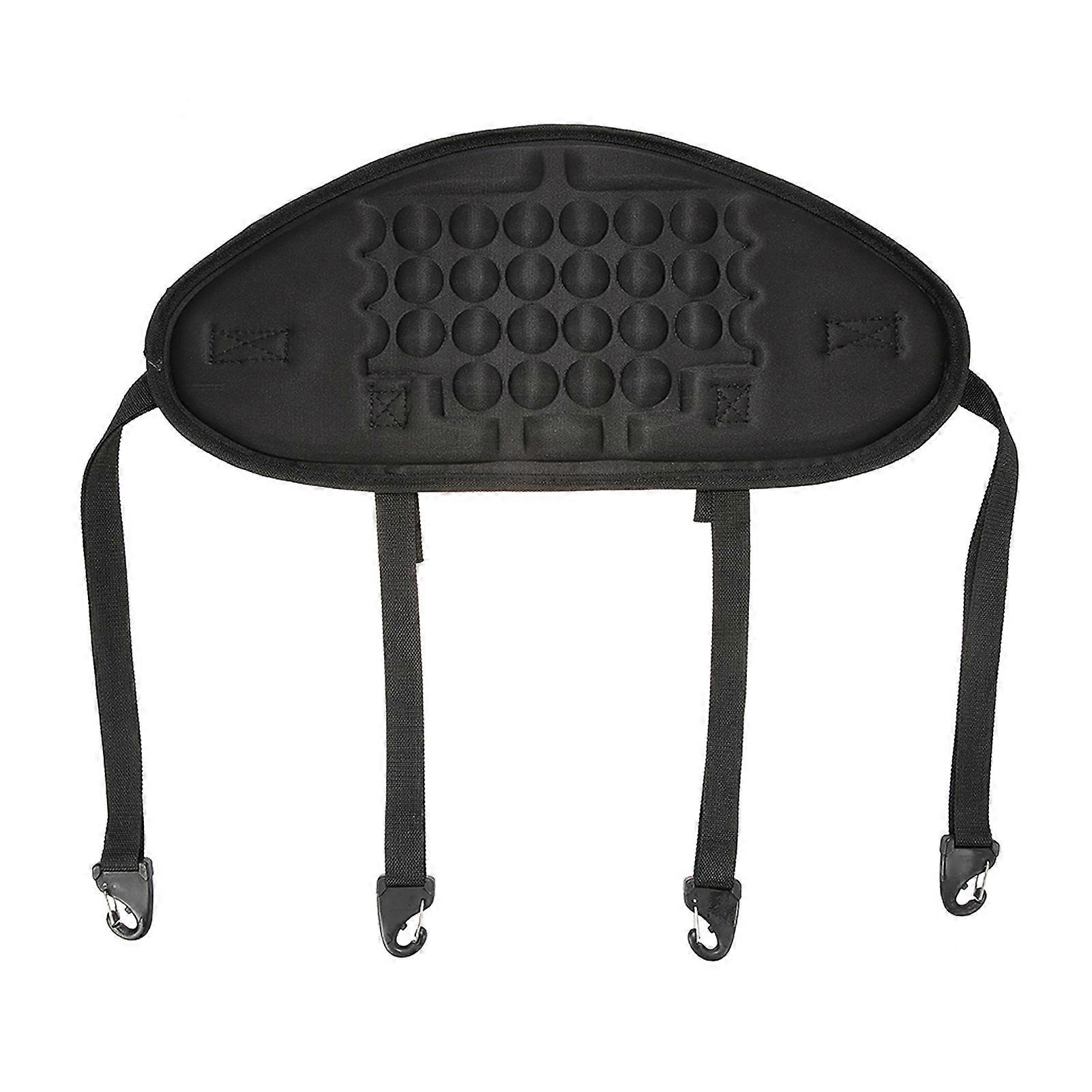 EVA Padded Kayak Backrest Ergonomic Adjustable Strap High Density Universal Canoeing Kayaking