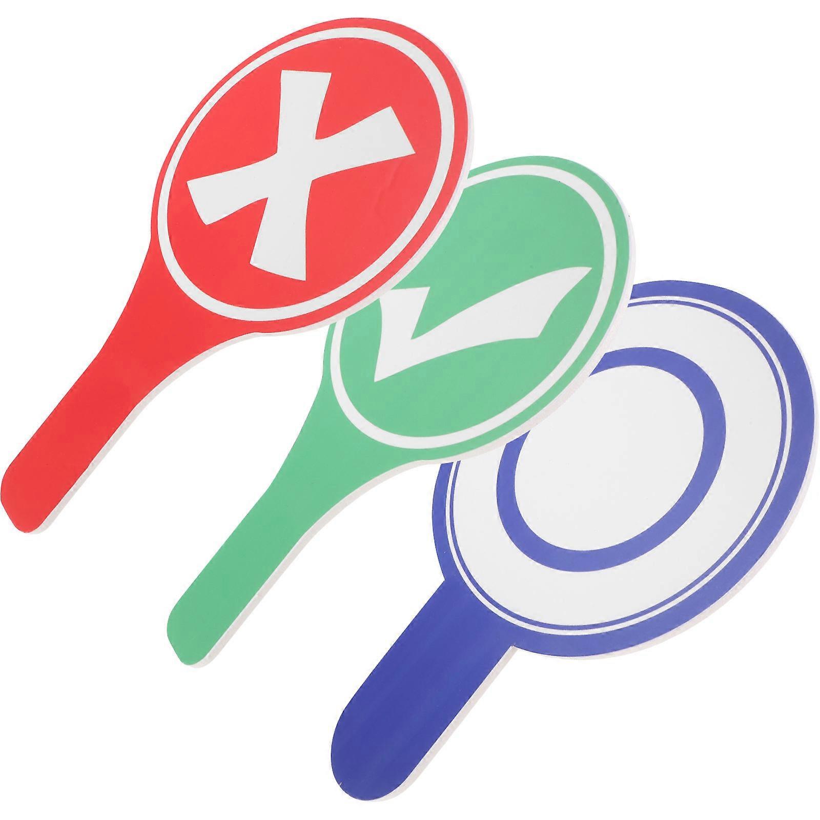 Classroom Voting Paddles for School Student Interaction 15Pcs Set