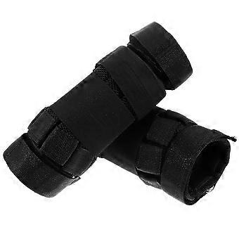 Reusable Ankle Weight Cover for Sports Use 2Pcs Breathable Black Leg Weights