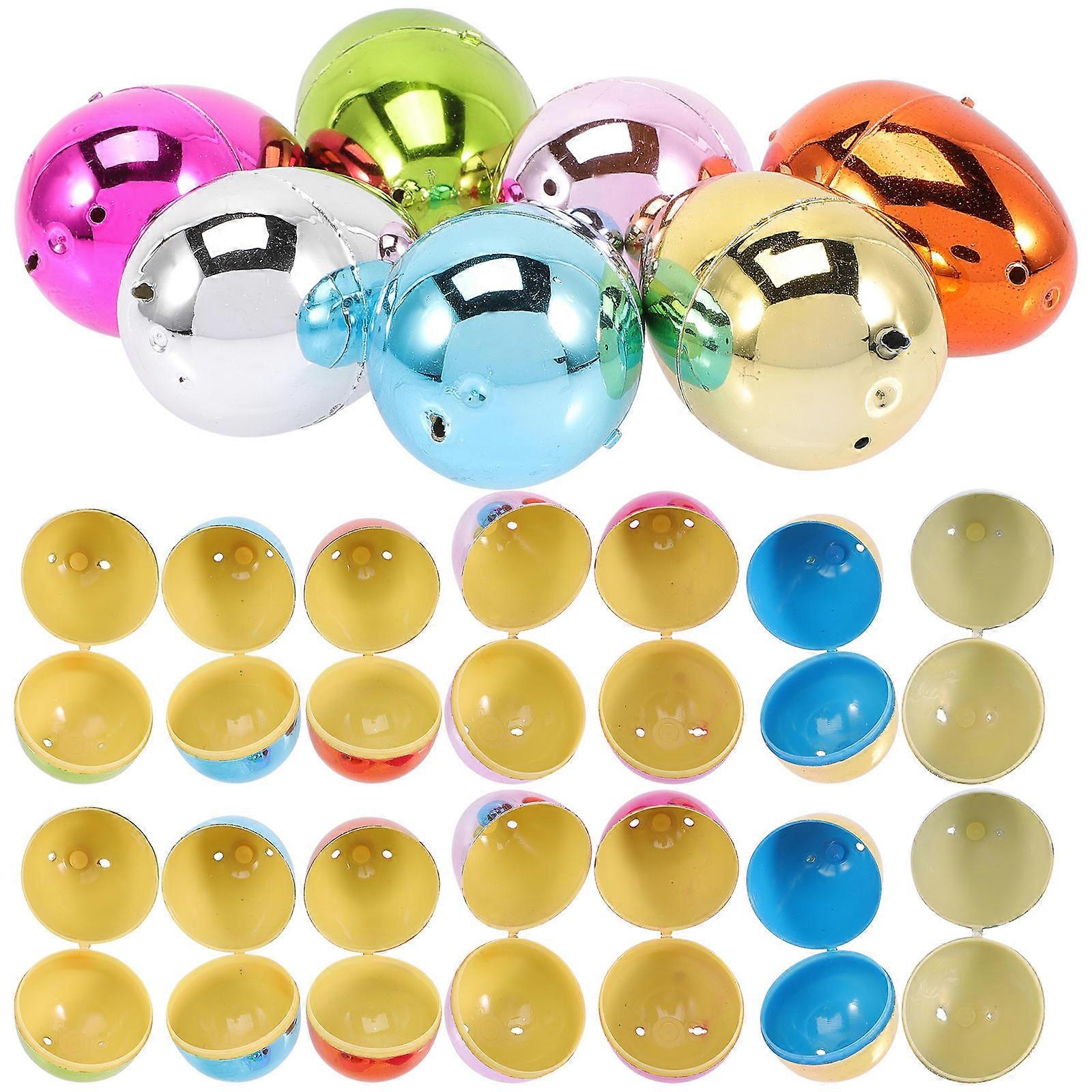 Chocolate Candy Storage Box Easter Egg Shape for Storage 28Pcs Set
