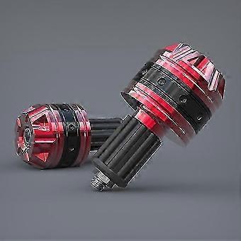 Geanodiseerde, slijtvaste balansplug voor motorfietsstuur met een binnendiameter van 16-18 mm.