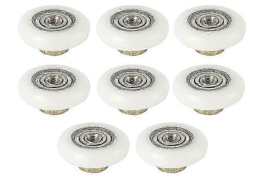 8 Wheels 20mm Copper Shower Door Runner Rollers