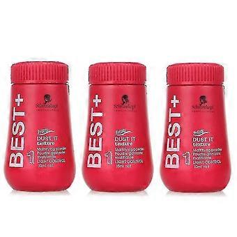 3pcs Fluffy Hair Powder Increase Hair Volume Mattifying Finalize Tool Styling