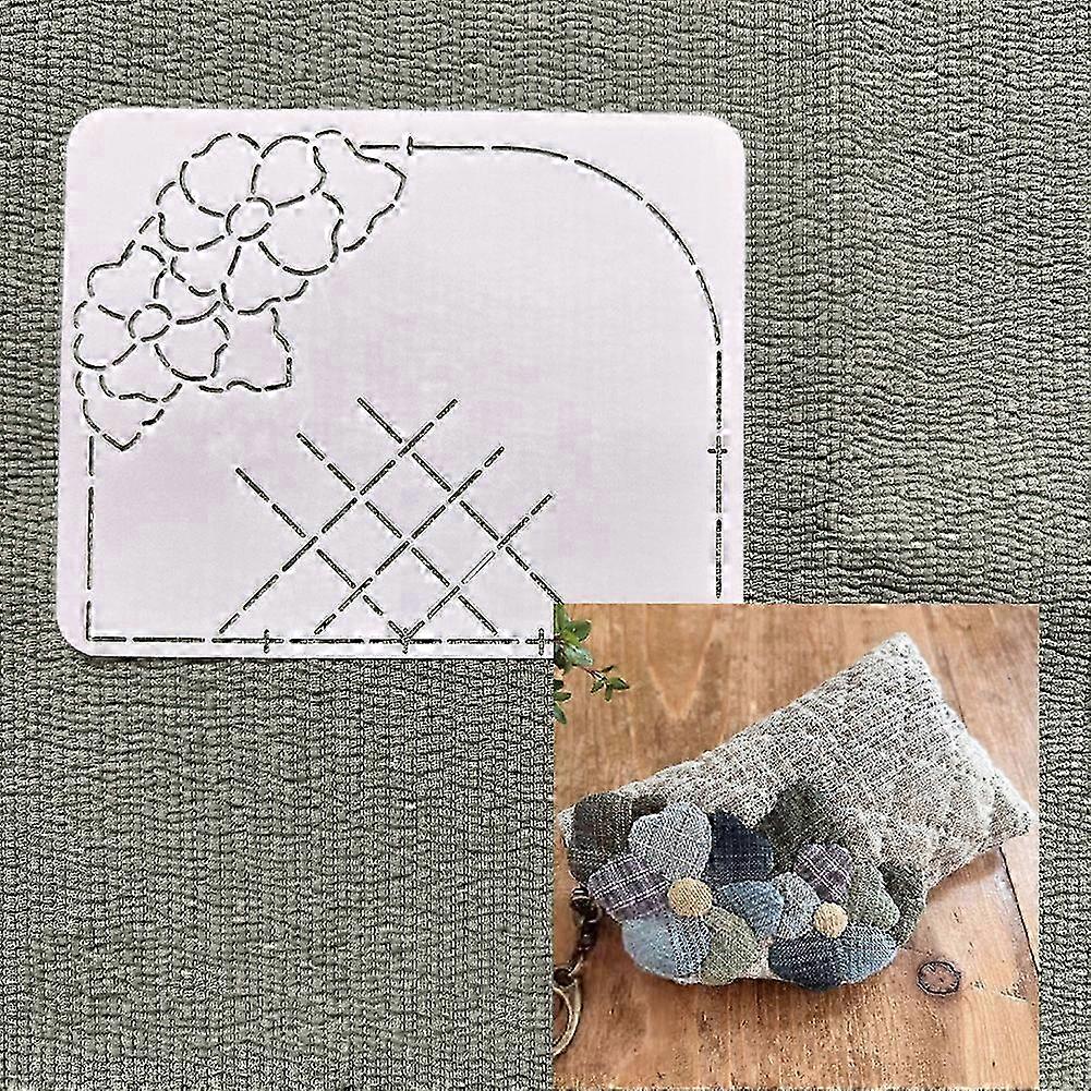 Multifunctional Plastic Stencil for DIY Patchworks Sewing Plastic Patchworks Tool for Household_mpn