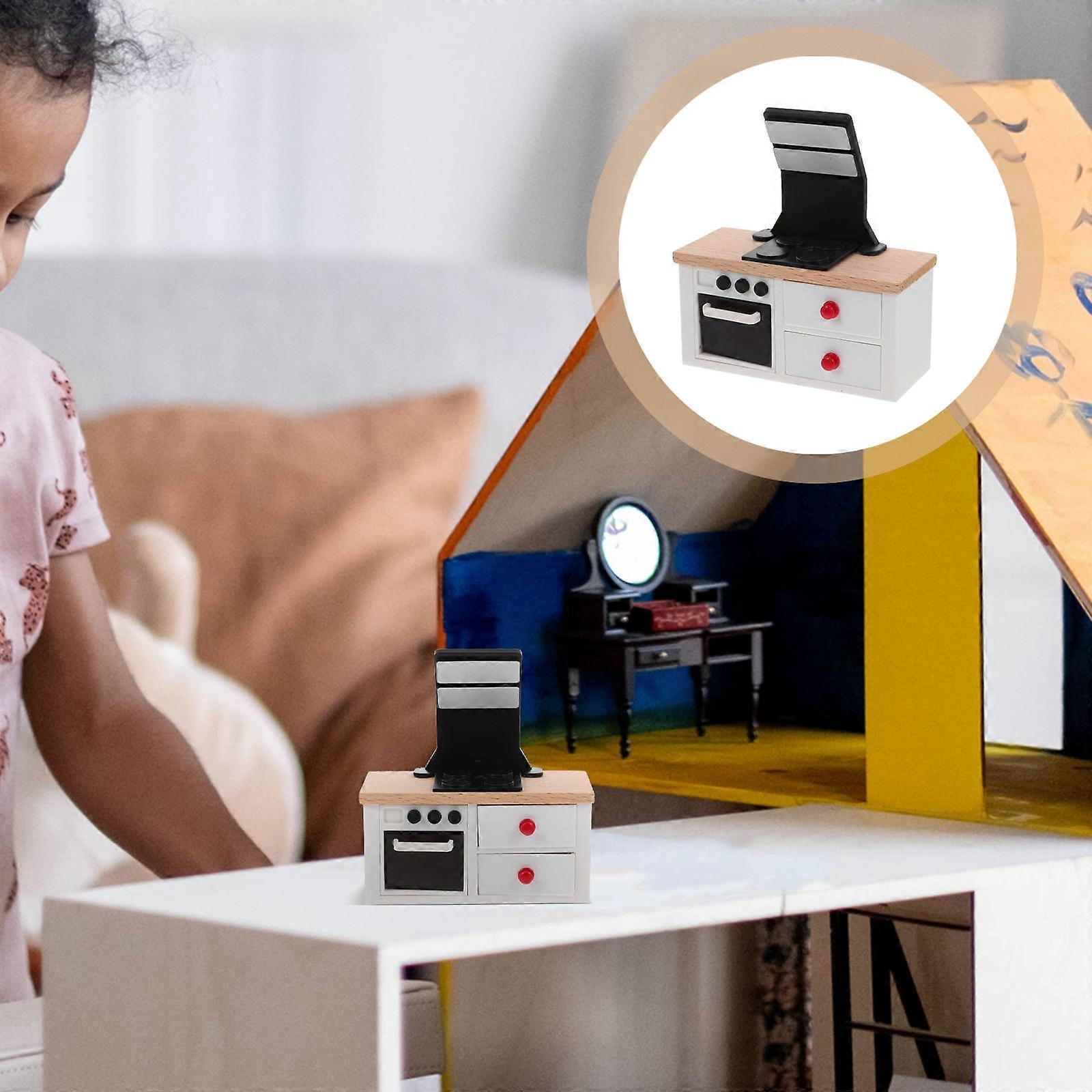 Mini Kitchen Stove Model Miniature Stove Model for Decor