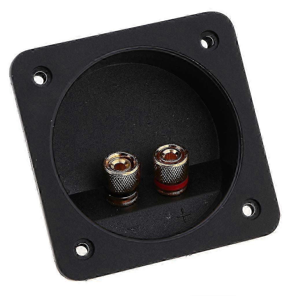 2-Way Speaker Box Terminal Binding Post Square Connector (80-500)