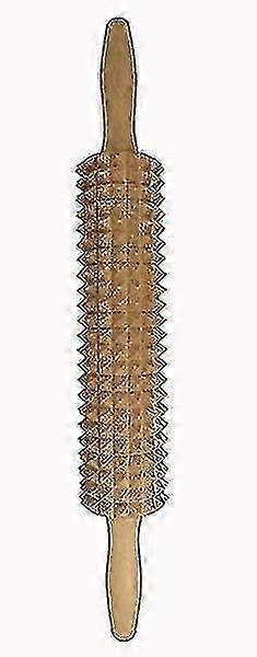 SSDLV 25cm Premium Bread Rolling Pin with Knobby Surface
