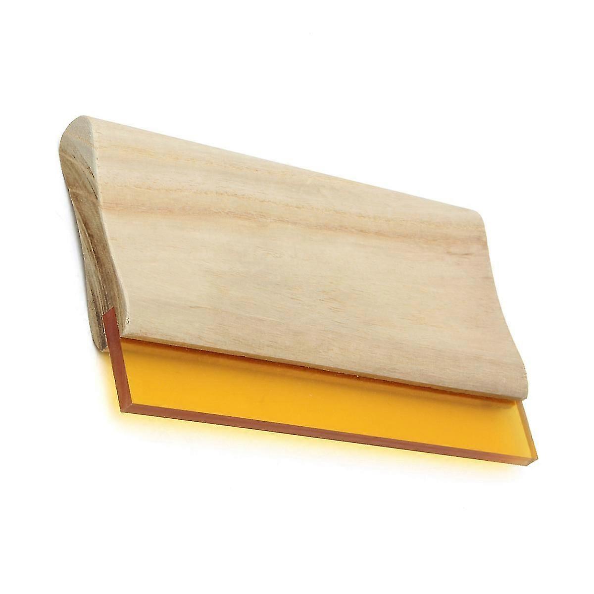 8 polegadas Silk Screen Printing Press Squeegee Single 70 Durômetro Ink Scraper Tools