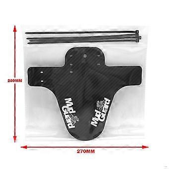 Front and rear wheel mudguards, carbon fiber mountain bike road bike fixed gear bike mudguards