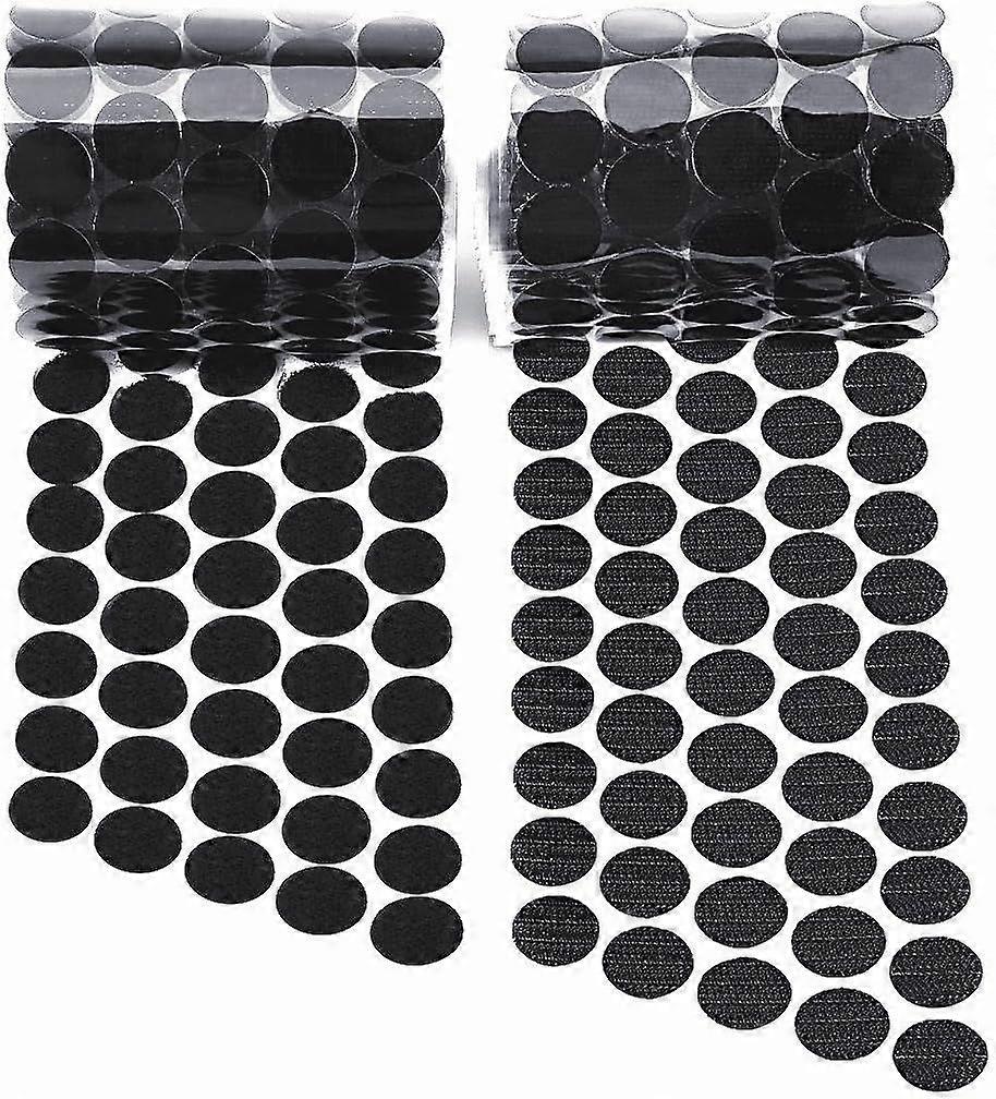 Self Adhesive Dots, Strong Adhesive 400pcs(200 Pairs) 0.59 inch Diameter Sticky