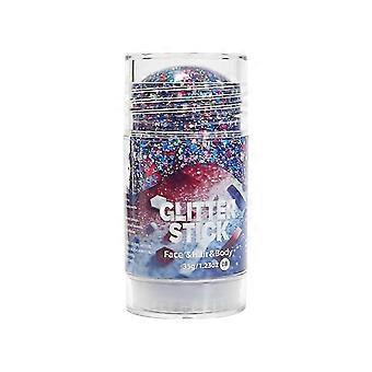 Glitzerstift für Gesicht, Haare und Körper, tragbarer Drehstift, Glitzergel, geeignet für Festivals, Partys und Events