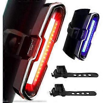 110 Lumens Powerful Bicycle Rear Light, Usb Rechargeable Led Bike Light With 5 Steady/flash Modes