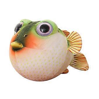 26/33/43cm Kugelfisch Plüschtier Hässliches und niedliches Tier Puppe Flauschig begleiten Schlafkissen Sofa Ornament Simulation Globefish Stofftier Kissen Do