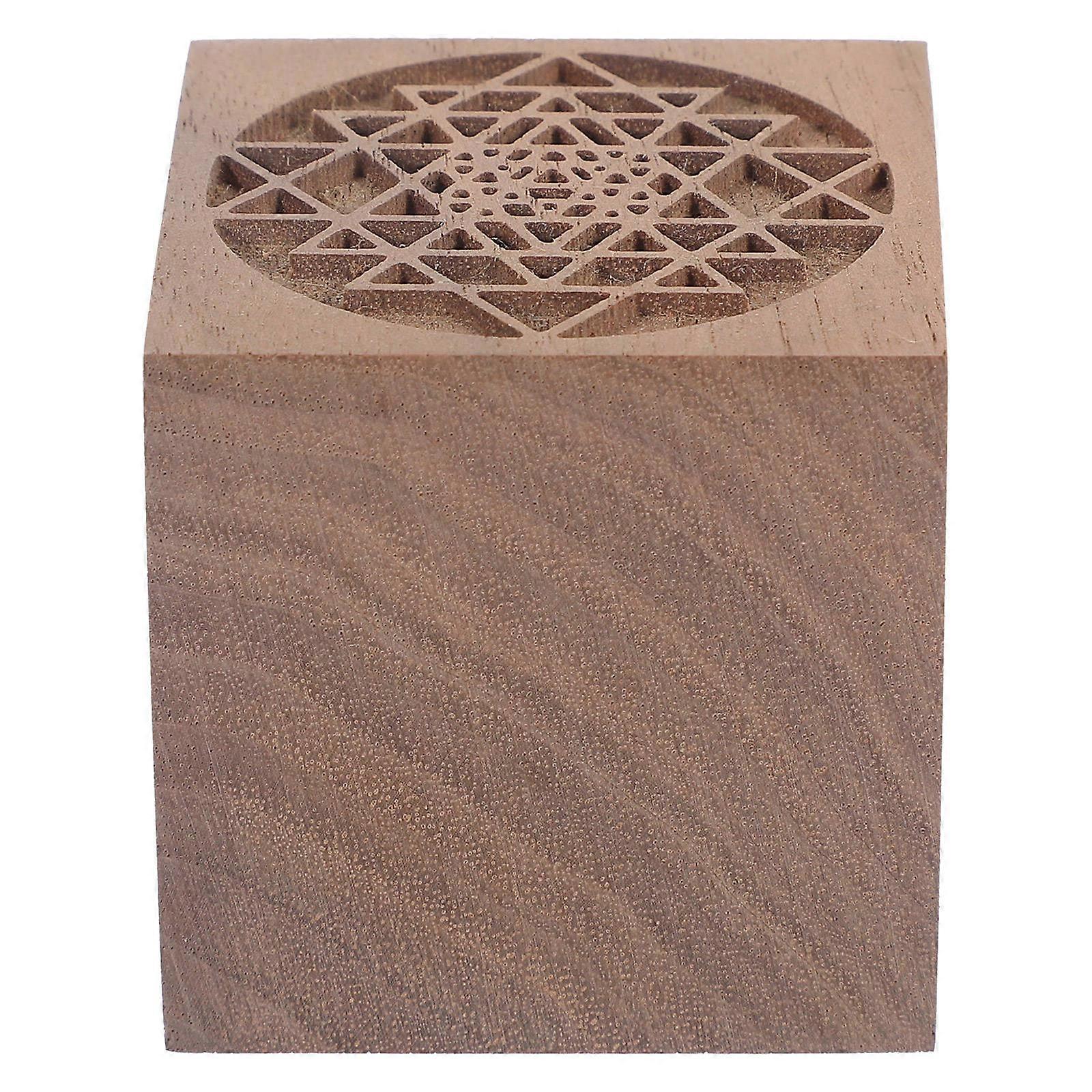 Essential Oil Diffused Wood Block Aroma Diffuser Essential Oil Replacement Diffuser