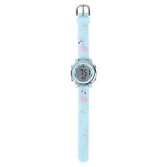 Digital Watch Waterproof Kids Toddler Wristwatch 20.7X3.8CM Blue Adjustable Wrist Band 1Pack