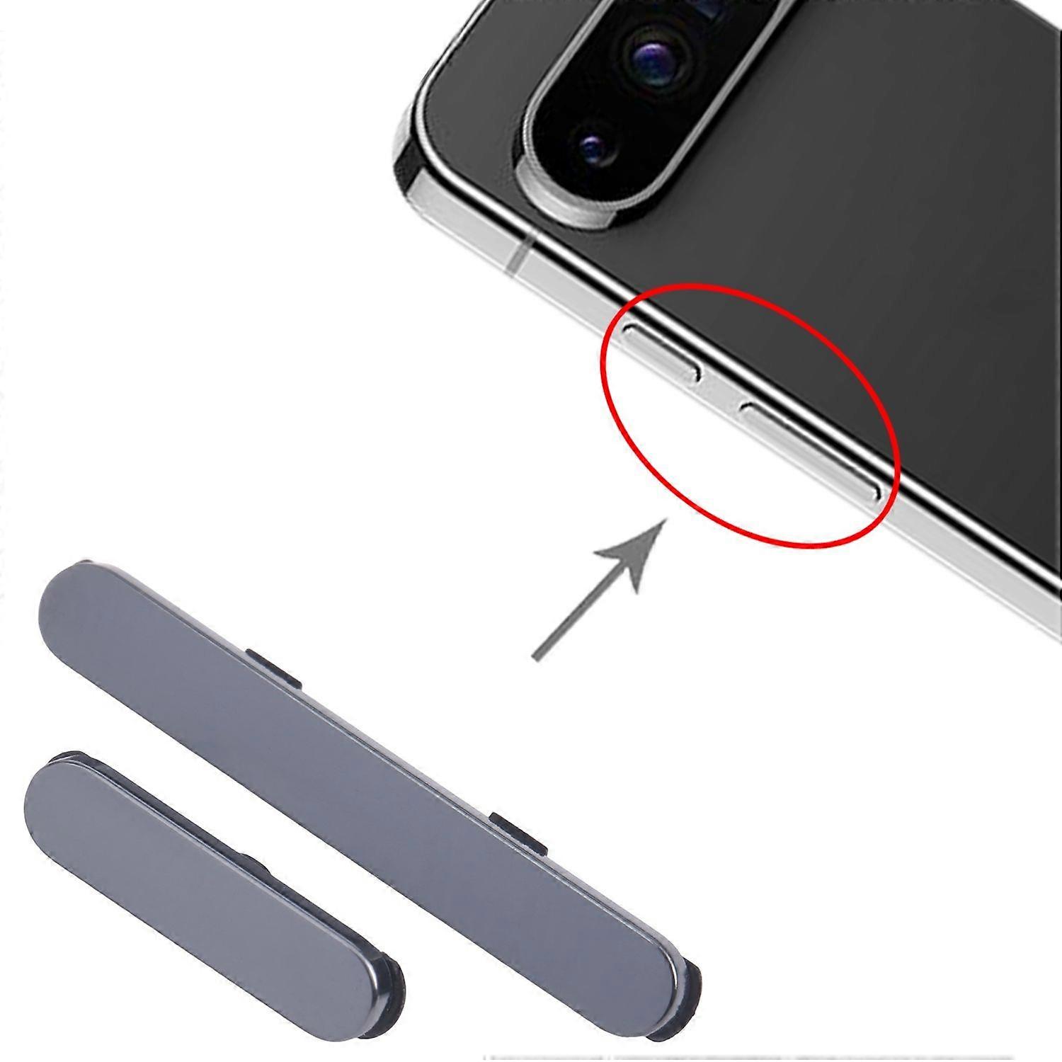 For Google Pixel 9 Pro Power Button and Volume Buttons Spare Part Black