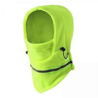 2 Pack Winter Balaclava Thermal Fleece Ski Mask with Reflective Stripe Adjustable Breathable Headwear for Men