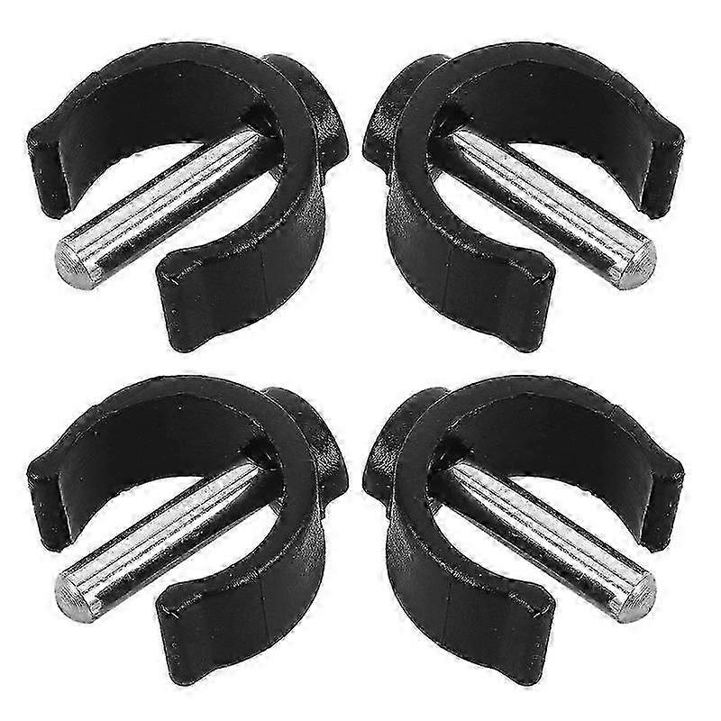 Durable ABS Crutch Latch Buckle, 4pcs Walking Stick Accessory
