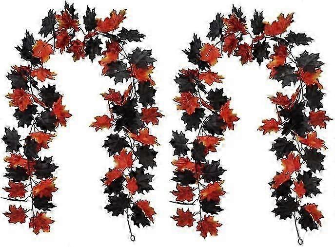 Artificial Maple Leaf Wreath