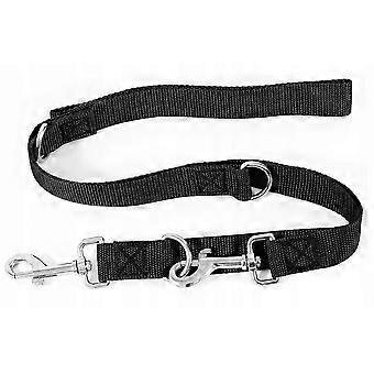 Adjustable dog leash, reversible, strong, 25mm, 5m [MI]