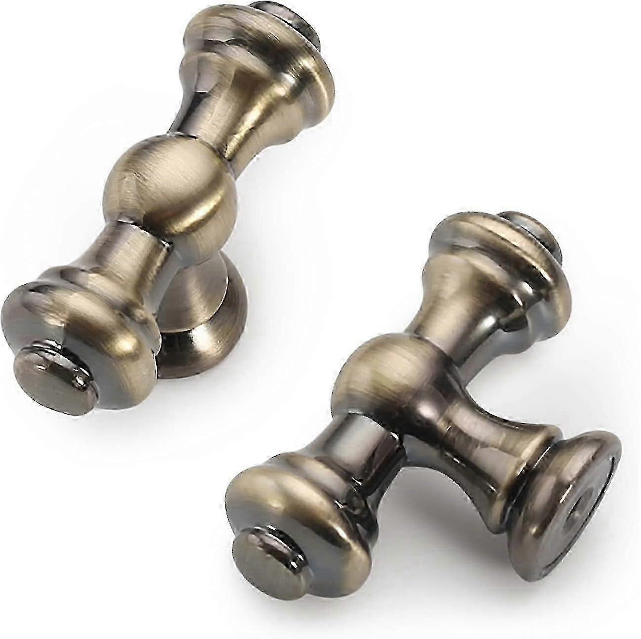 10 pack brushed antique brass kitchen cabinet knobs dresser knobs drawer knobs cabinet hardware zinc [MI]