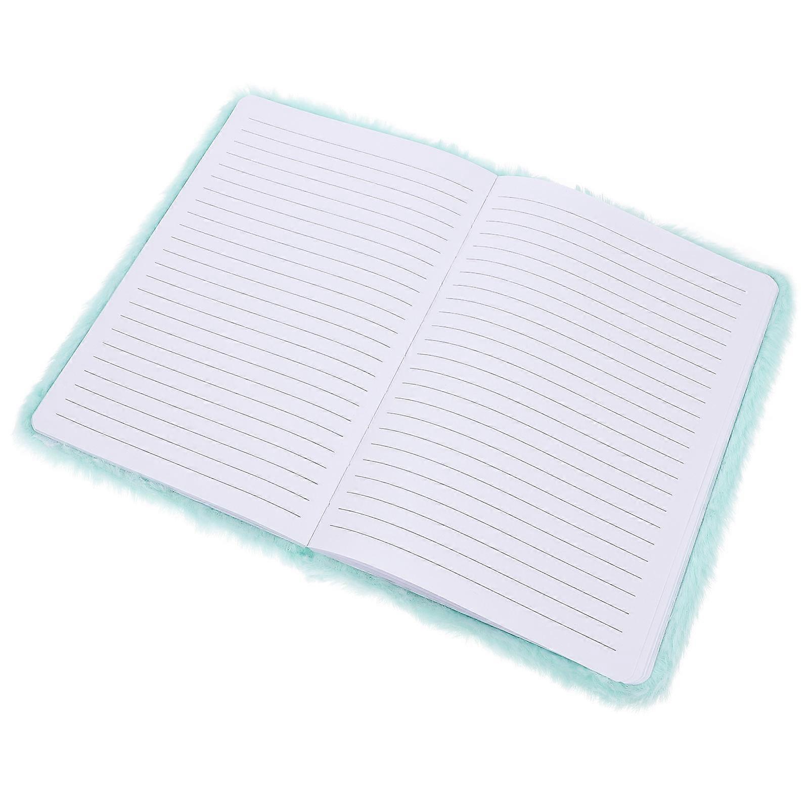 Diary Fluffy Notebook for Creative Writing 2Pcs Cartoon Plush Notepad