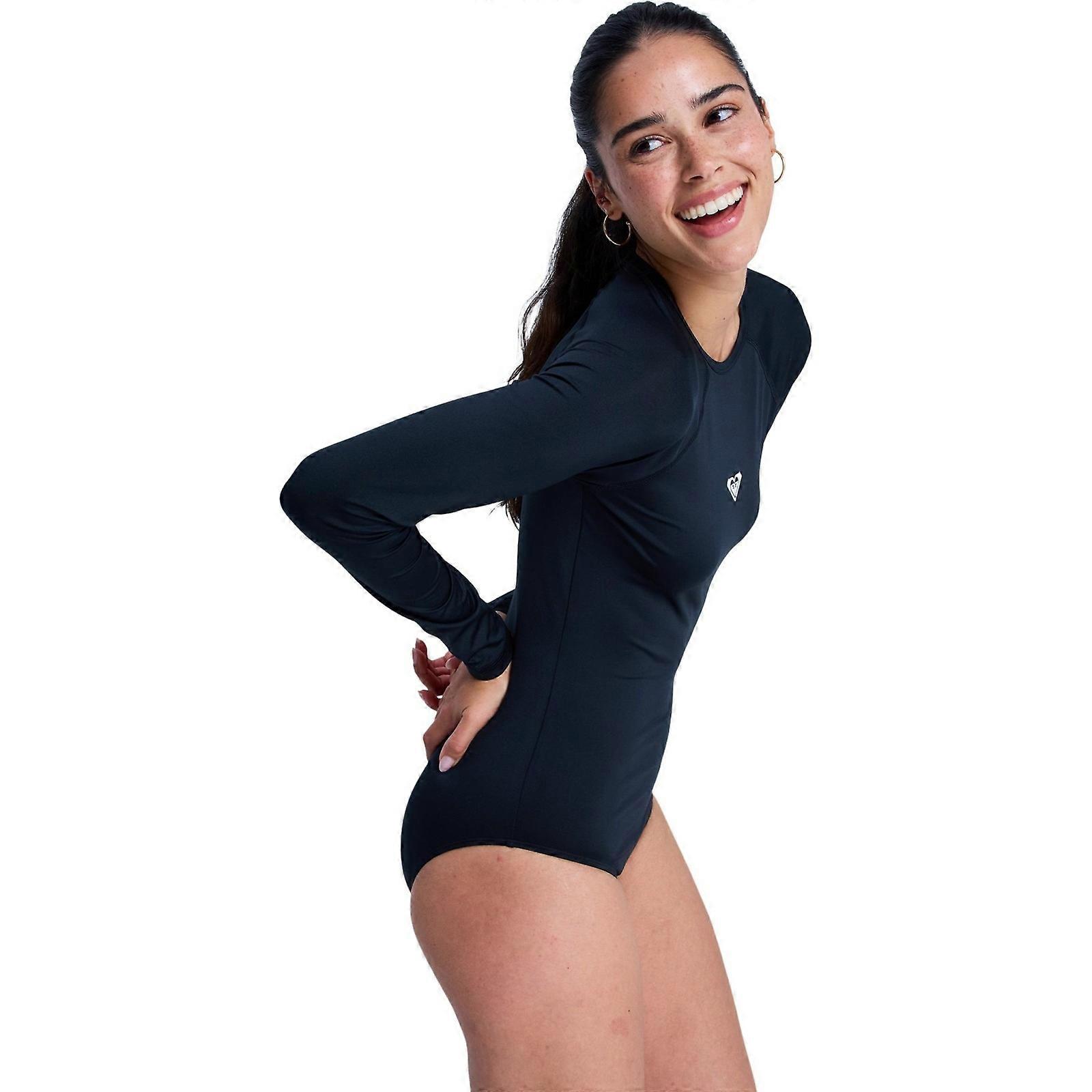 Roxy Womens Essentials Long Sleeve Swimsuit