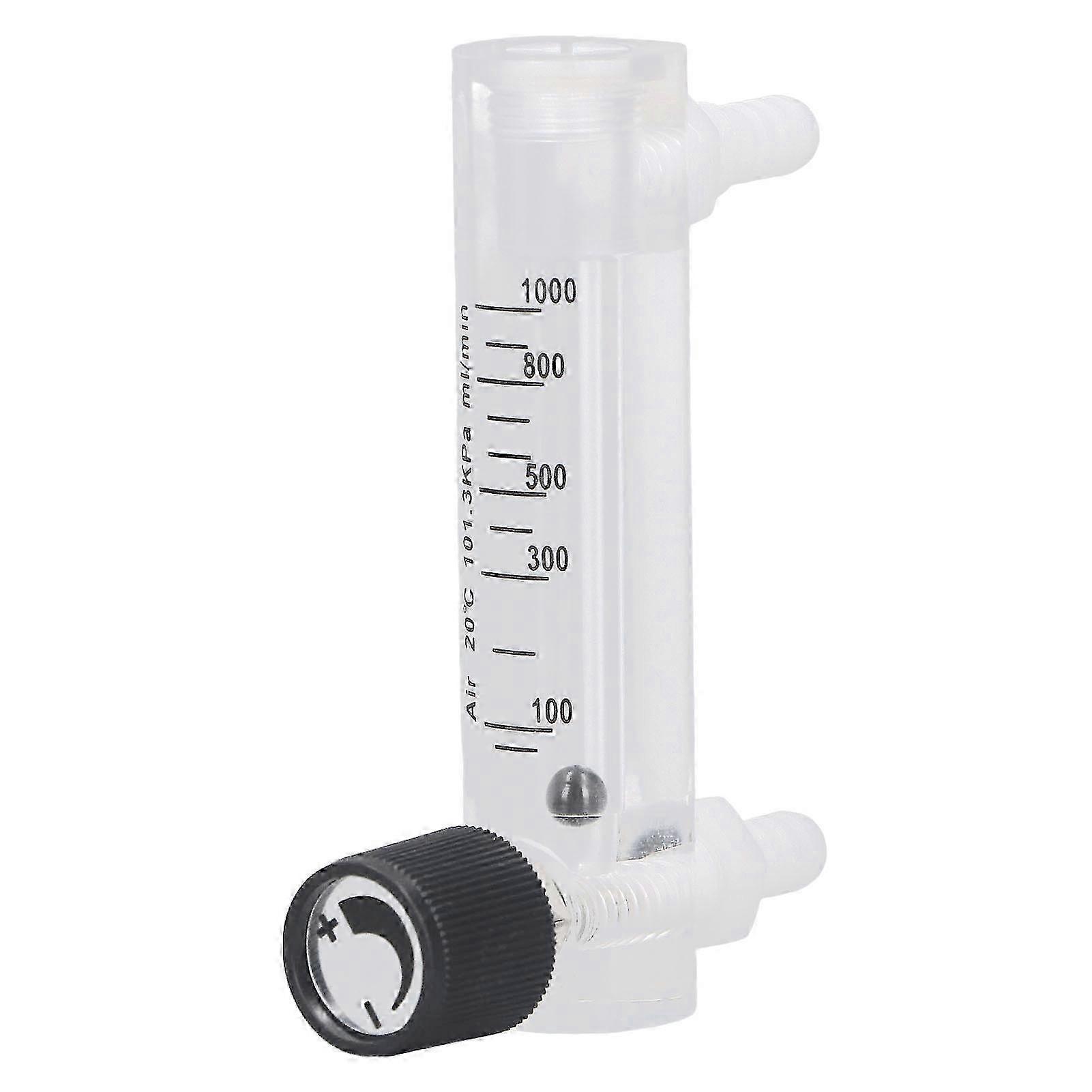 Gas Flow Meter Tester Air Adjustable Panel Measure Control Flowmeter 101000ml/min
