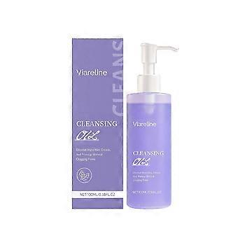 Gentle Makeup Remover Oil 2pcs, Soft Moisturizing Dissolve Waterproof Makeup, Light Non-Tightening Face Cleanser