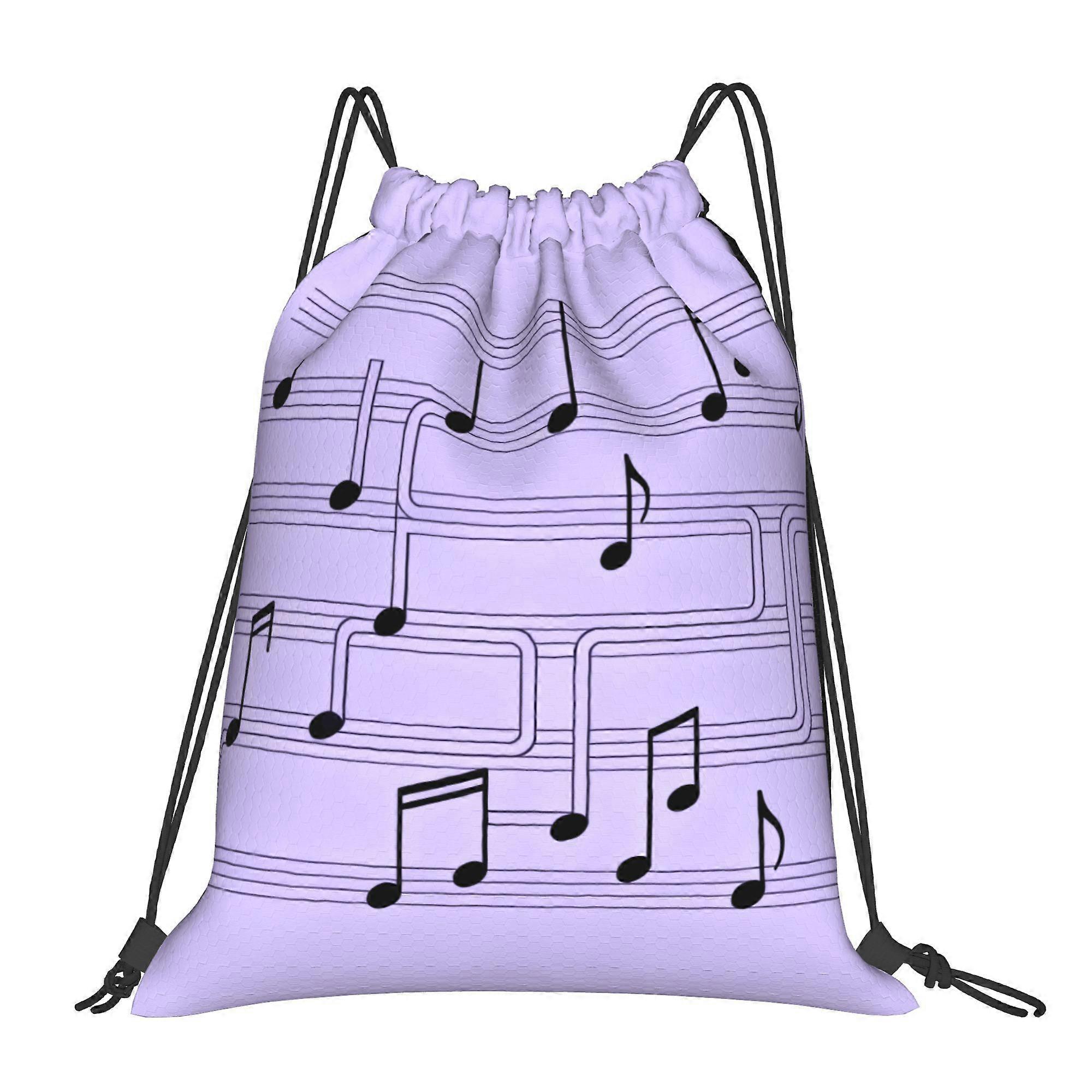 2D Flat Drawstring Bag, 3D Maze Game, Model Drawstring Pouch, 2D Flat-Cqazw