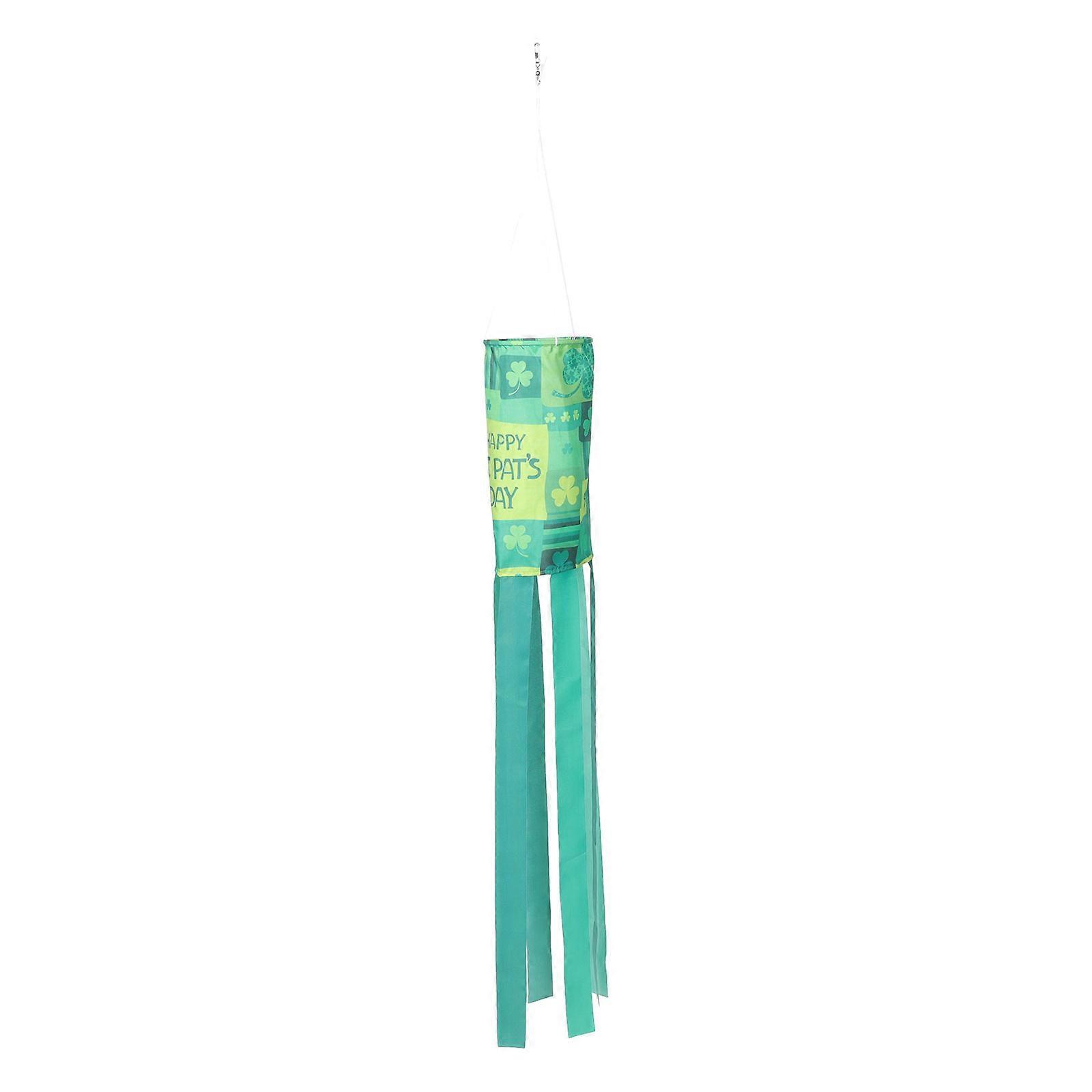 Decorative Windsock for Decor St. Patrick's Polyester Flag