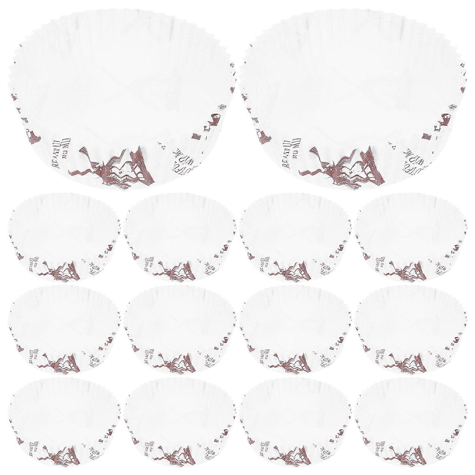 100pcs Bread Paper Liners High-Temperature Baking Liners Resistant Non-Stick Baking Cups Elegant Baking Cups for Baking Bread