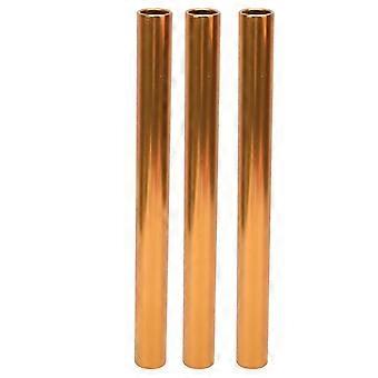 3pcs Aluminium Alloy Relay Baton for Track and Field Running Race Sports Game Props