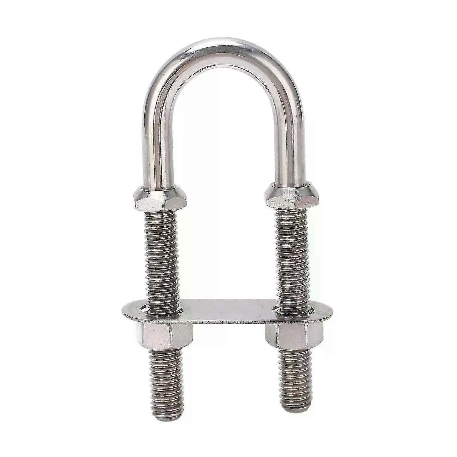 Rounded corners, high hardness, rust-proof, polished silver U304 stainless steel, special for heavy-duty boats and yachts.