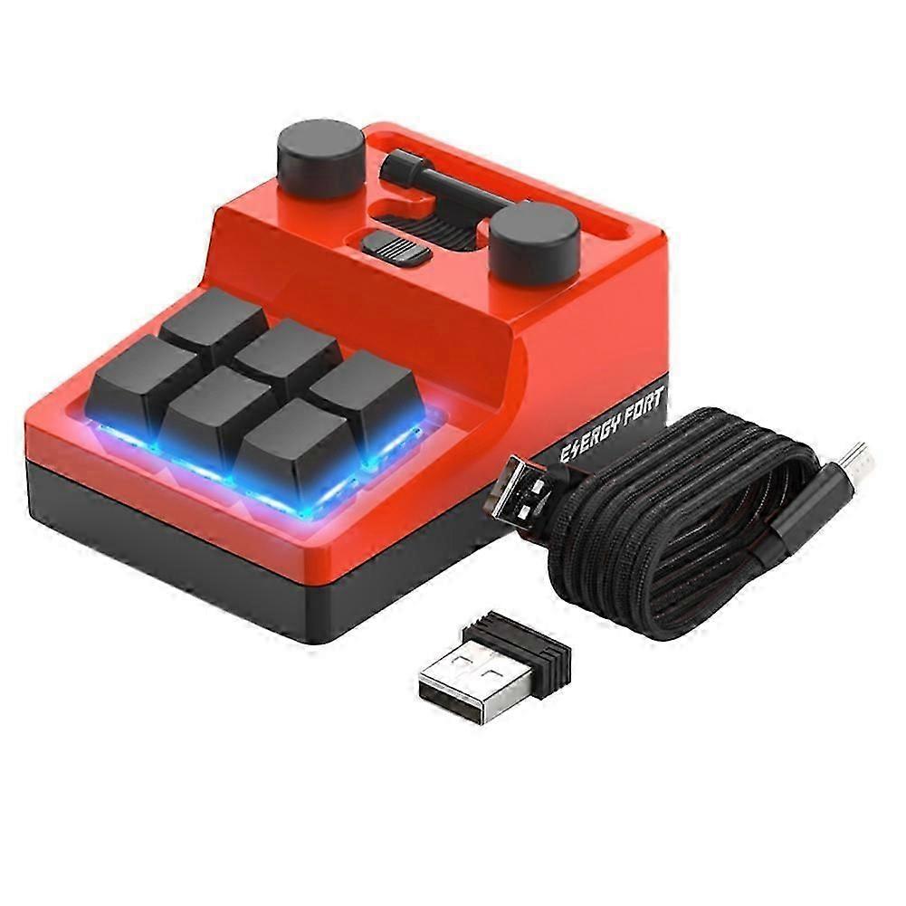 USB Custom Keyboard Wireless Tri-Mode Keyboard Volume Button Knob Programming Macro Gaming Mechanical Keypad