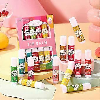 6pcs Hydrating Lip Balm Set, Lasting Nutritious Lip Balm Moisturizing Lip Gloss