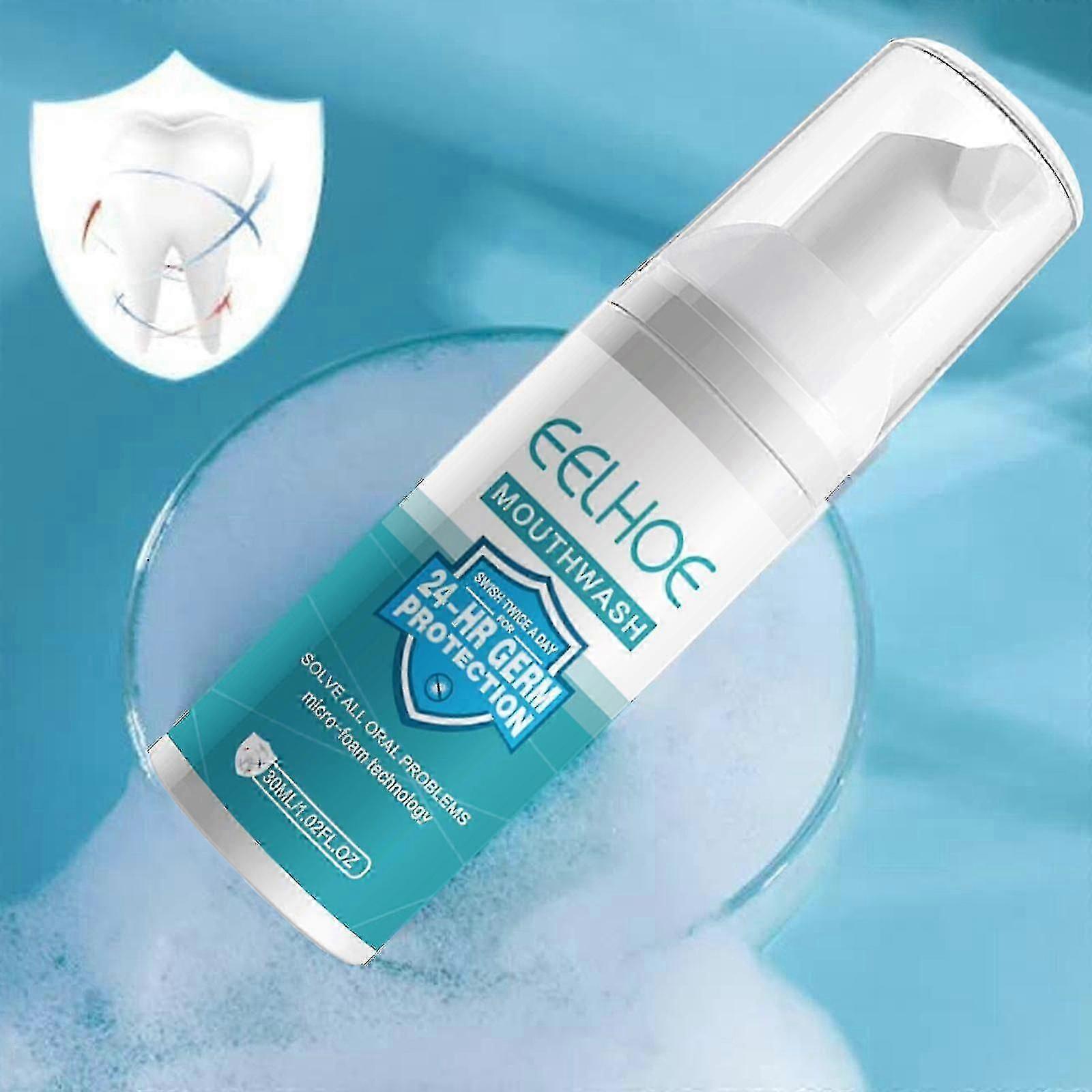Mousse detergente dentale