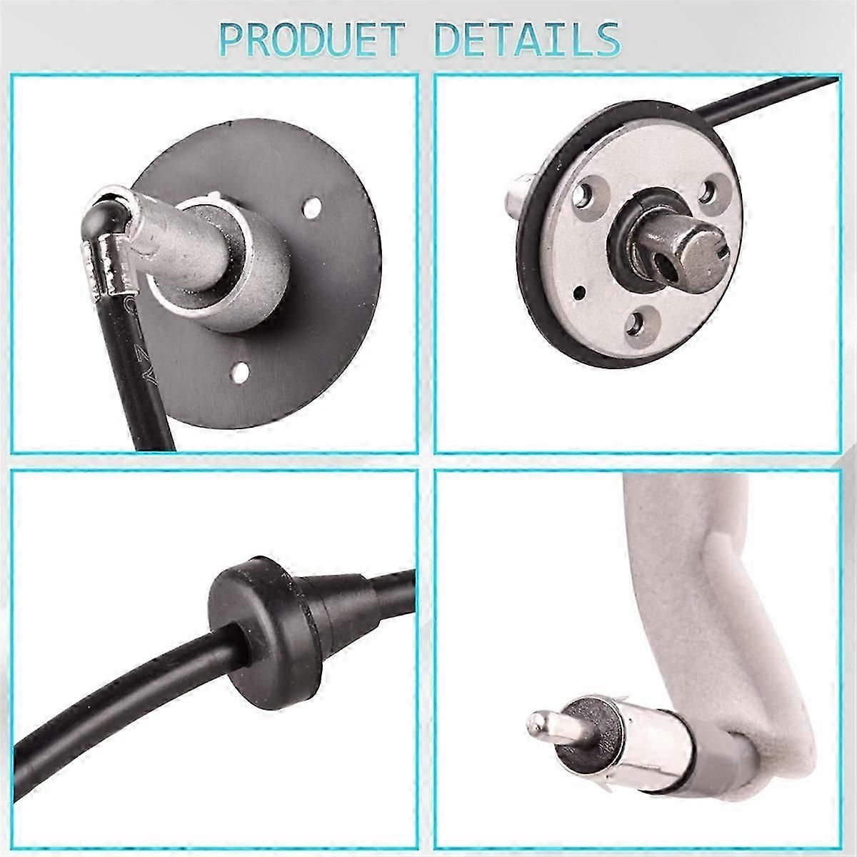 Radio Antenna Base Bracket with Cable for 1997-2006