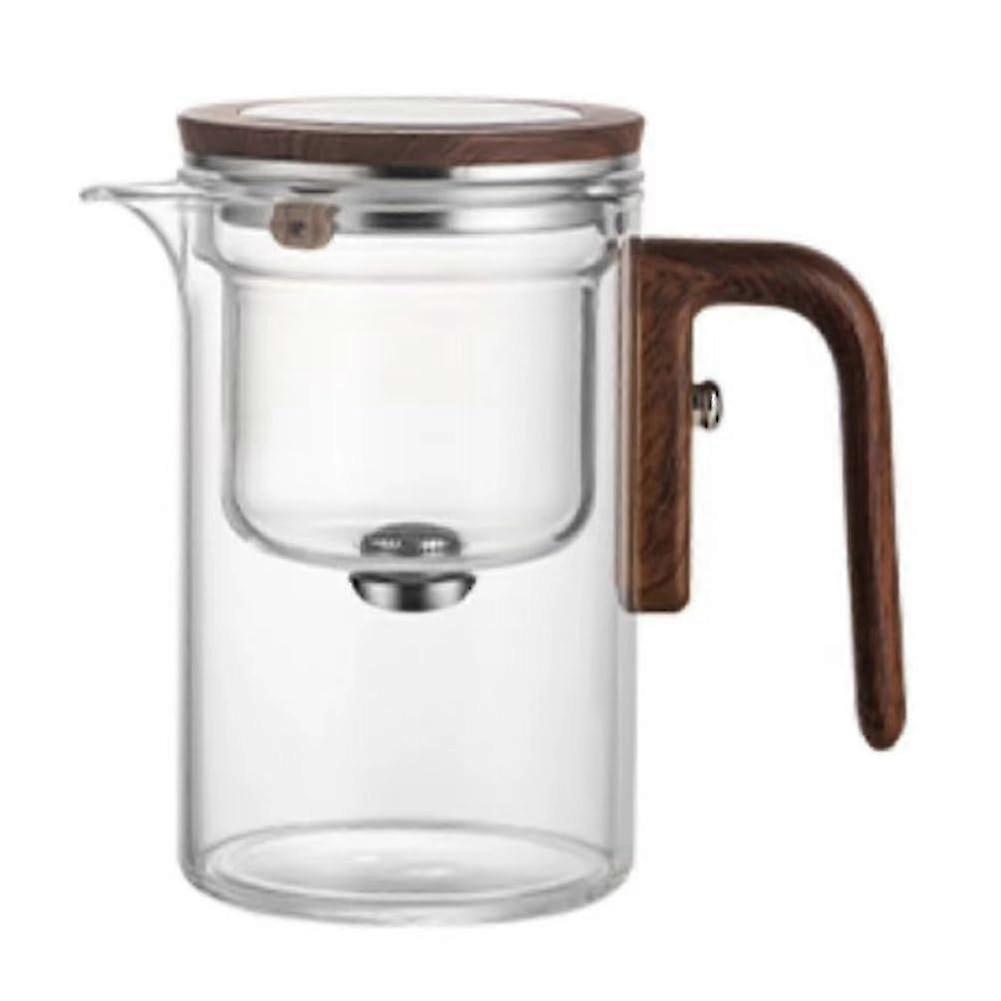 Clear Glass Teapot With Integrated Infuser