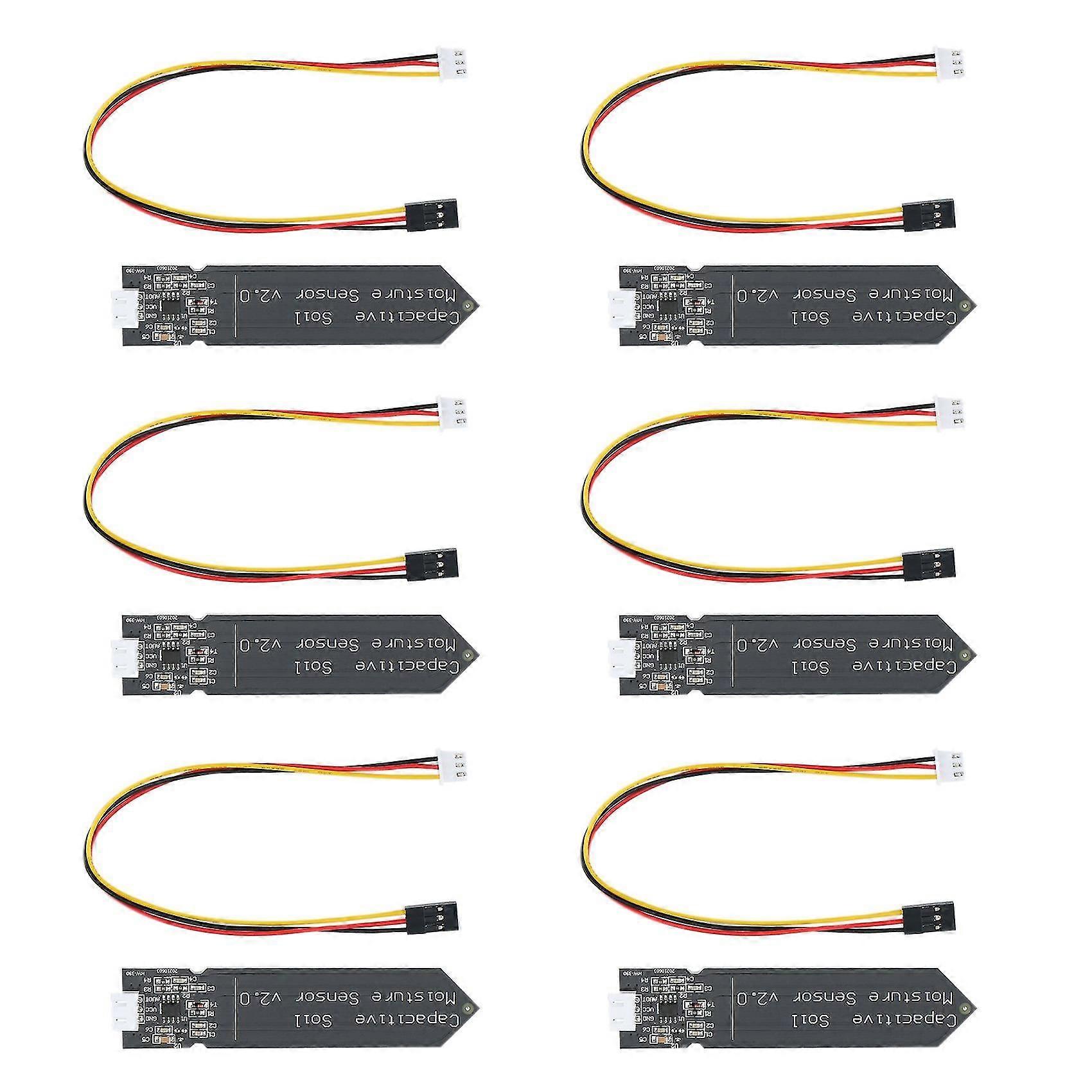 6piece Soil Moisture Sensor, Hygrometer Module V2.0