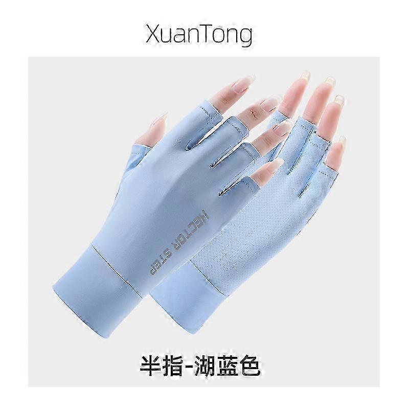 Breathable Half Finger Sun Gloves