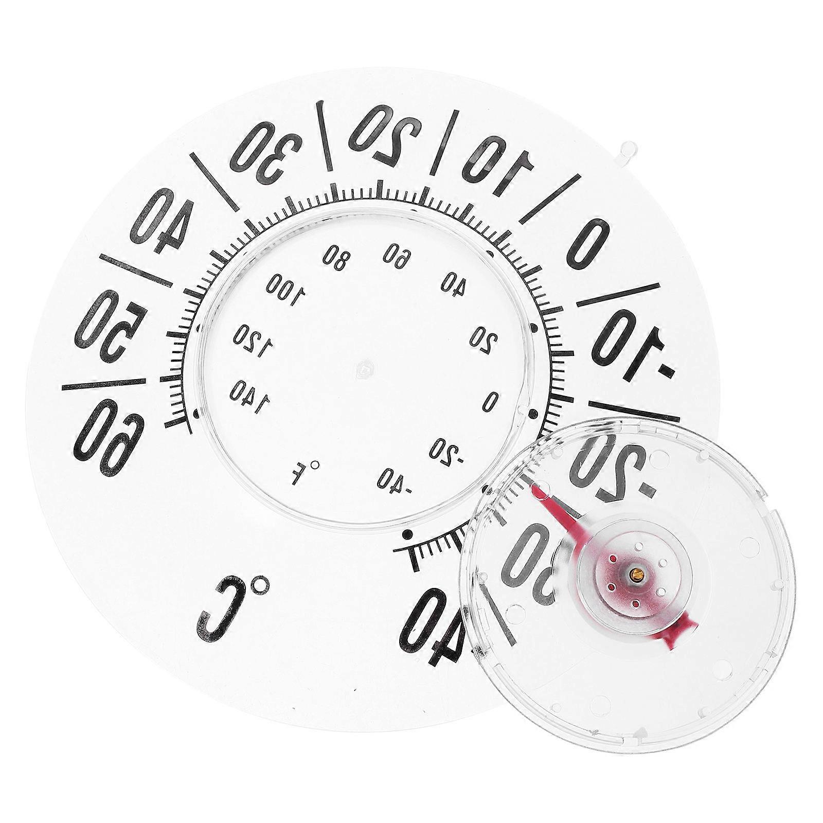 5Pcs Portable Window with Suction Cup for Indoor Temperature