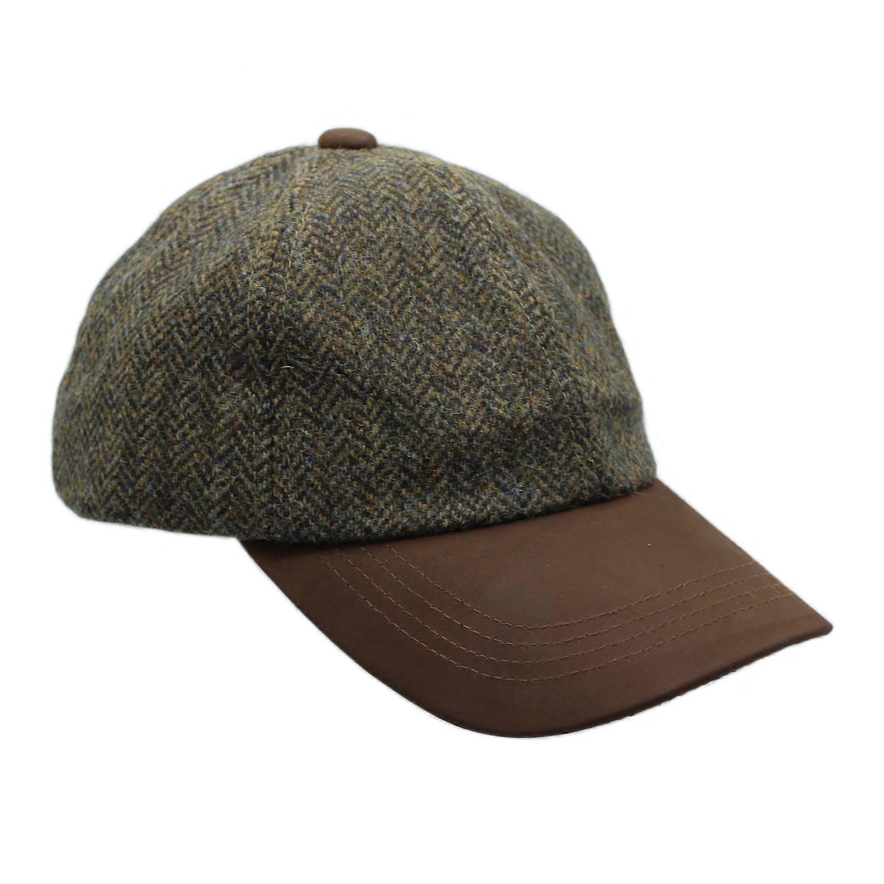 Sutton Tweed Baseball Cap ZH105 Pine
