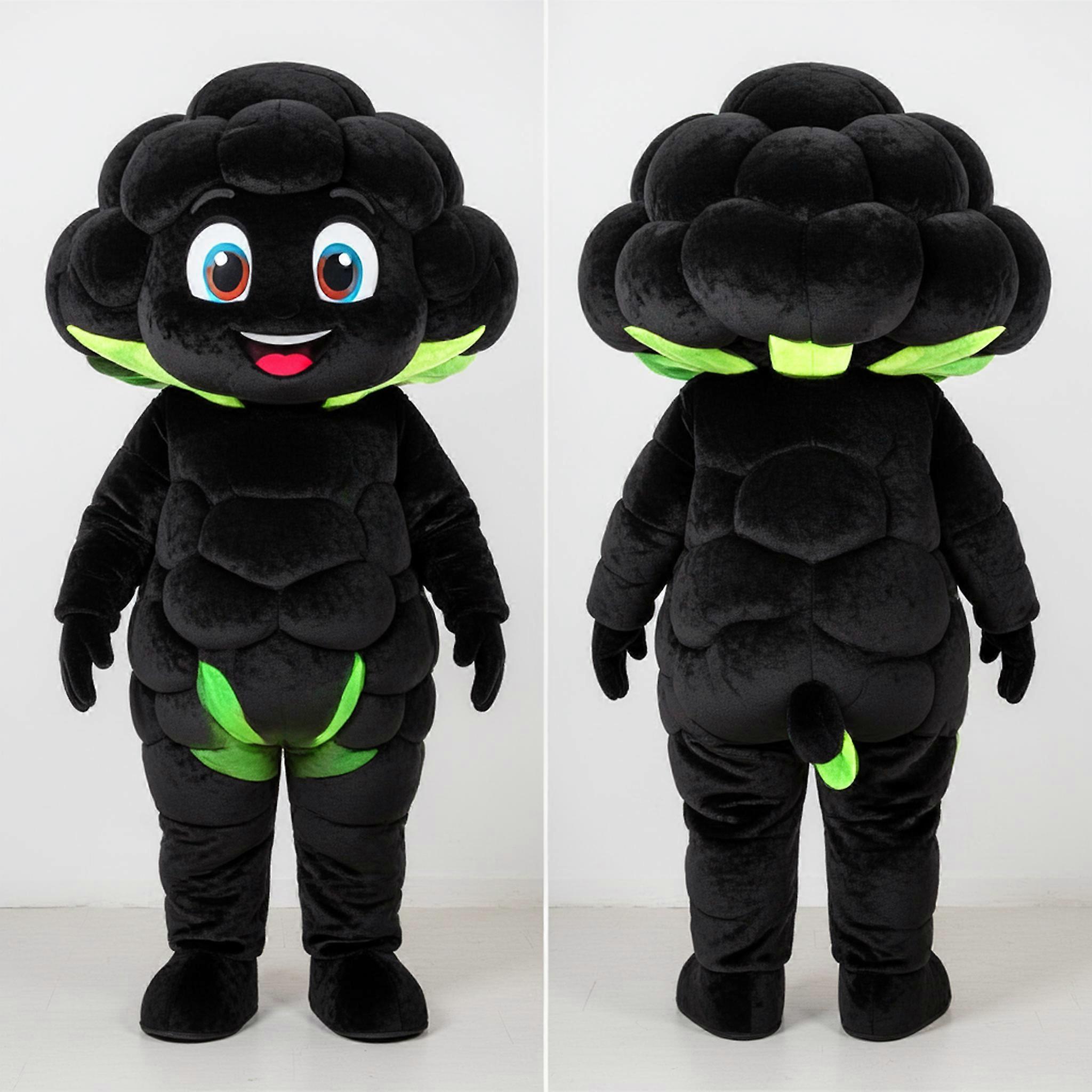 MASTICOT Vibrant Green Rounded Cauliflower Mascot